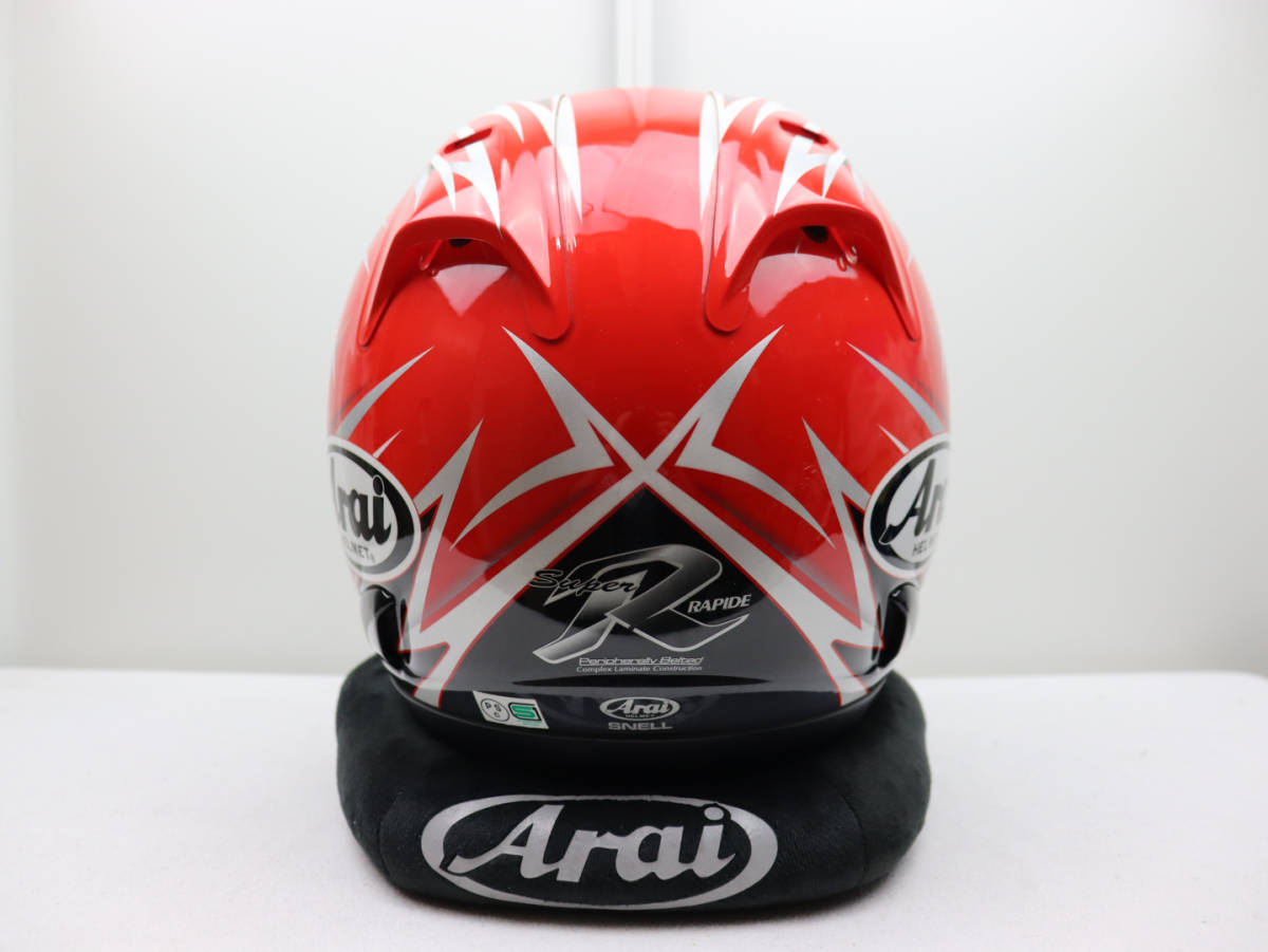 美品】Arai アライSUPER RAPIDE SR Stella スーパーラパイド 美品】Arai アライSUPER RAPIDE SR Stella スーパーラパイド