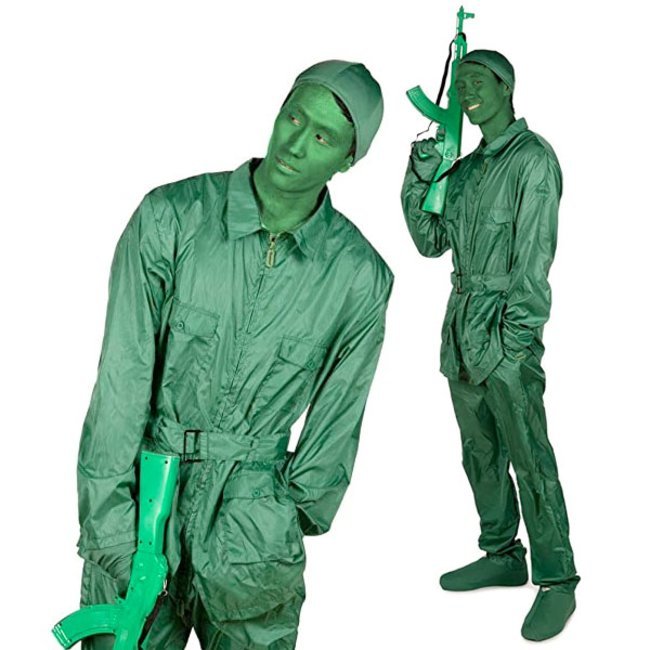  зеленый Army men * Toy Story Disney Halloween маскарадный костюм костюм взрослый костюмированная игра 