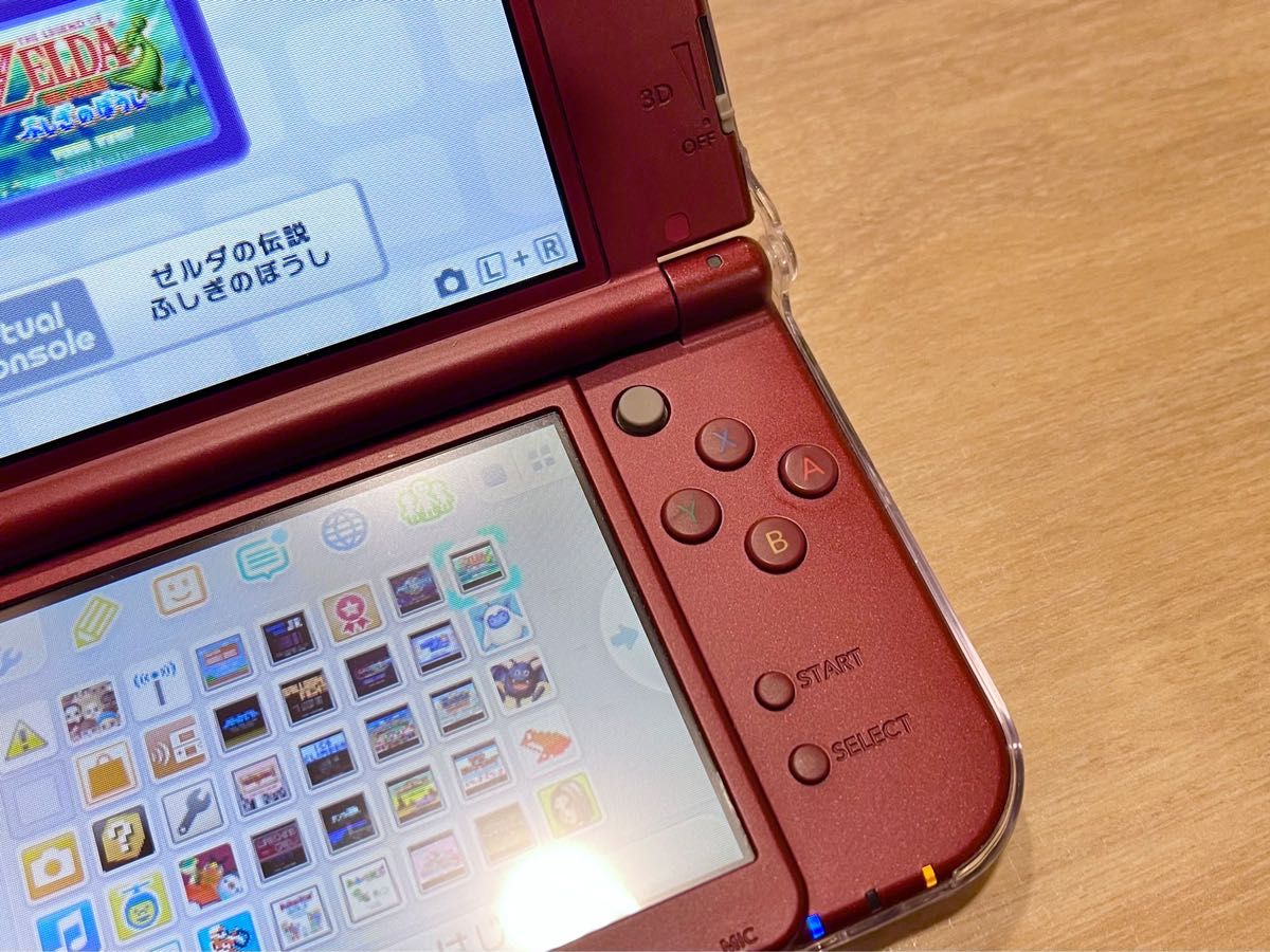 任天堂 Newニンテンドー3DS LL メタリックレッド 3dsll 本体