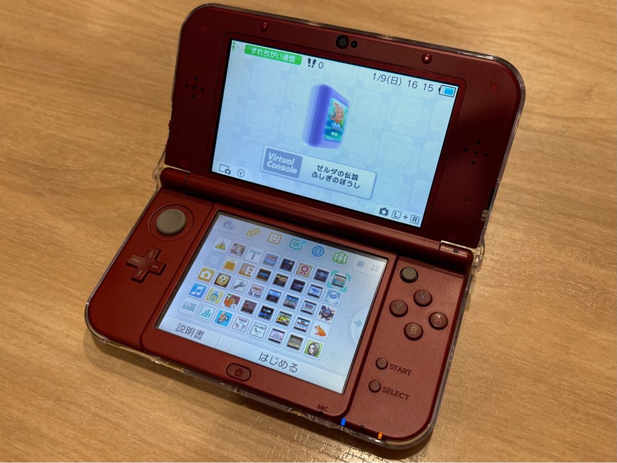 任天堂 Newニンテンドー3DS LL メタリックレッド 3dsll 本体