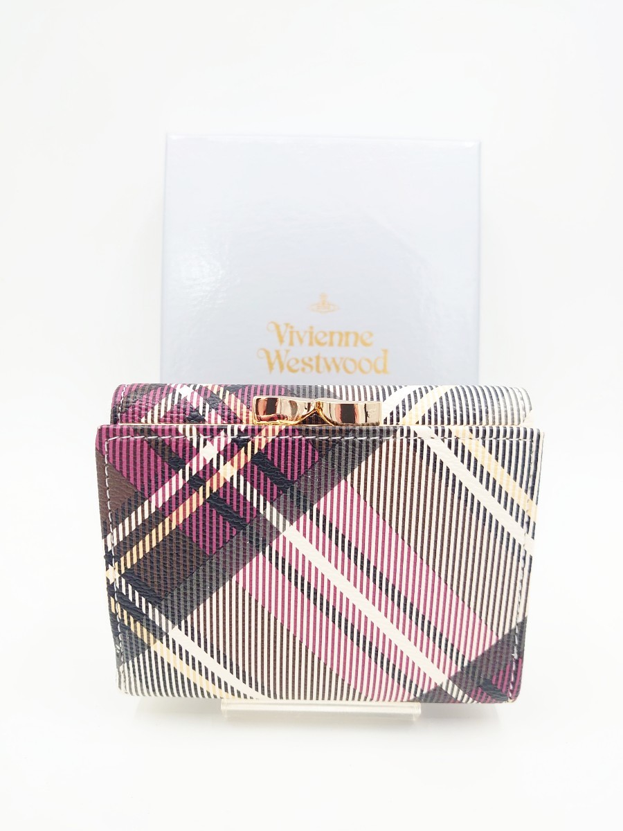 新品】Vivienne Westwood ヴィヴィアン ウエストウッド 三つ折り財布