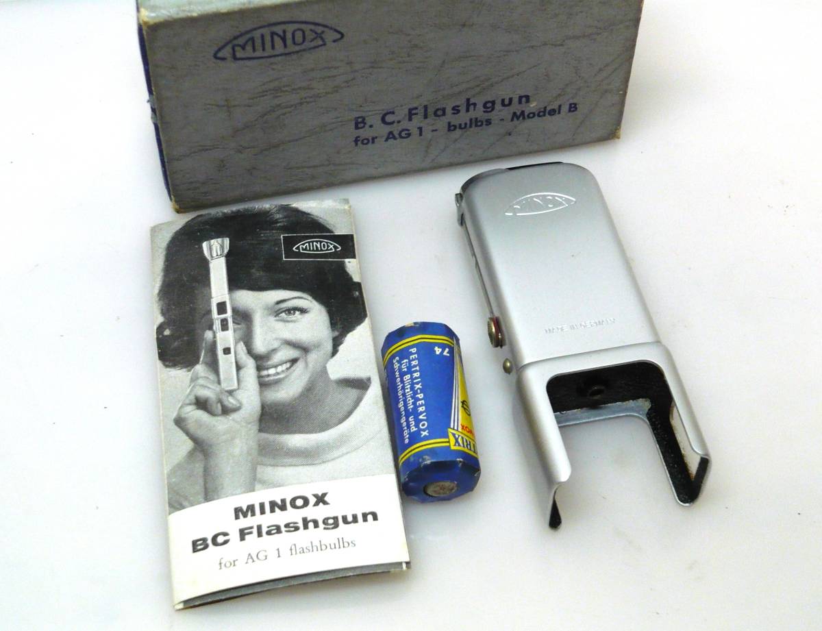 ★MINOX B (ミノックスB型)◆COMPLAN 1:3.5 f=15mm●B.C. Flashgun 付き◆_画像7