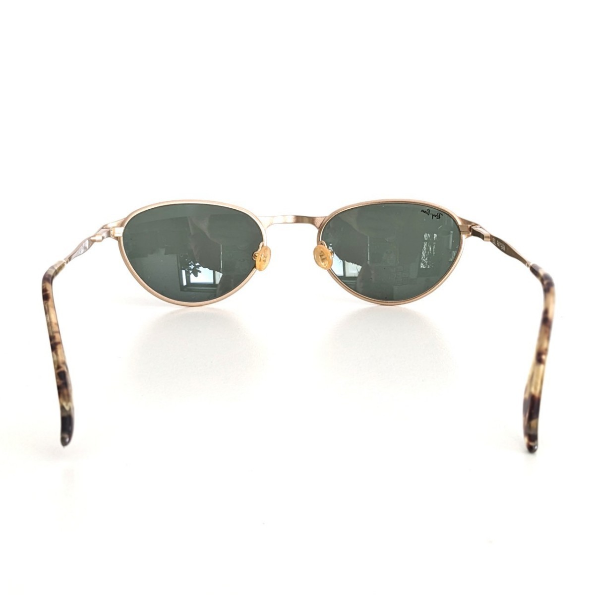 美品 レイバン RayBan ヴィンテージ B&L メタルフレーム アンティーク ゴールド 金縁 サングラス 眼鏡 メガネ レディース メンズ