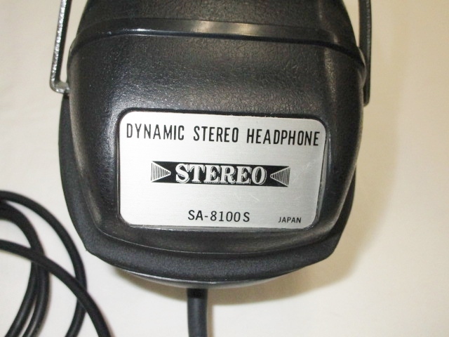 ≪即決≫ STEREO　SA-8100S　ダイナミックステレオヘッドホン　JAPAN　ヘッドホン_画像7