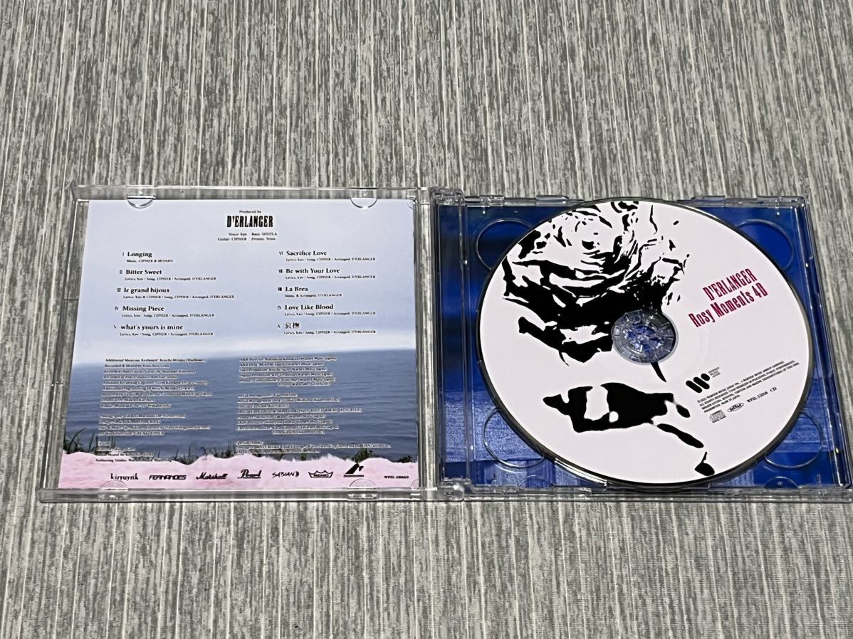 D'ERLANGER『Rosy Moments 4D』【CD+DVDデラックス・エディション 2枚組】◆1回使用◆美品★デランジェ_画像5