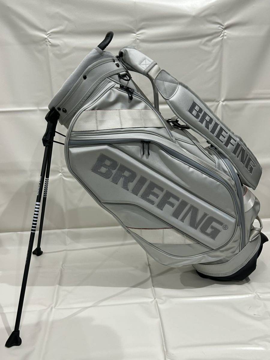 美品】BRIEFING ブリーフィングCR-10 スタンドキャディバッグ