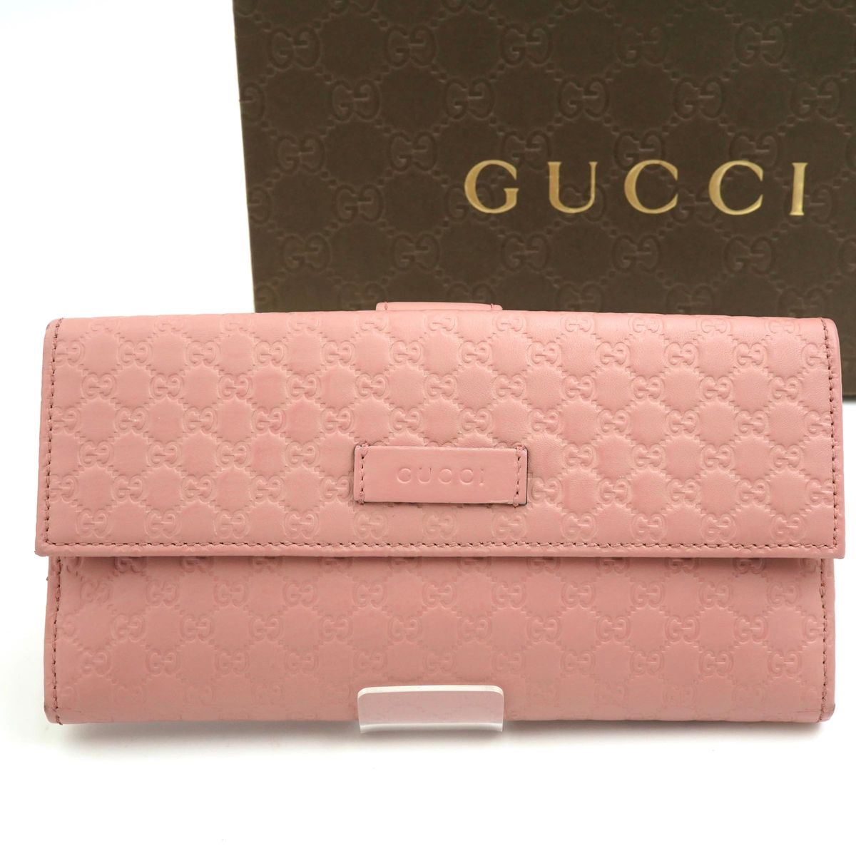 ✨未使用に近い✨ GUCCI 長財布 GG柄 GGライン インターロッキング-