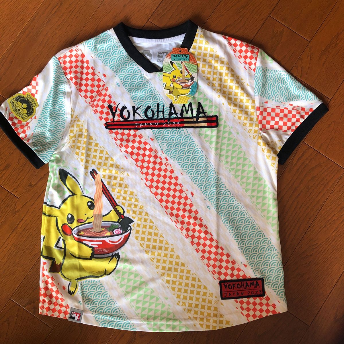 ポケモンワールドチャンピオンシップス ジャージTシャツ　ユースL