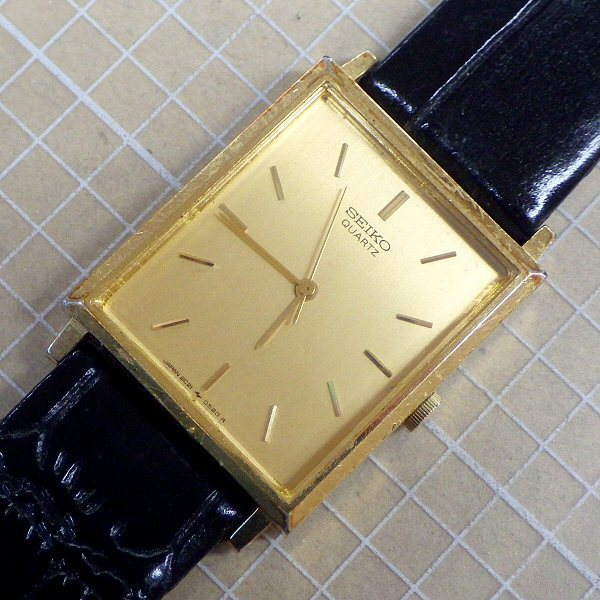 即決 送料無料 SEIKO QUARTZ 2021-5180 セイコー スクエア型 即決 送料無料 SEIKO QUARTZ 2021-5180 セイコー スクエア型