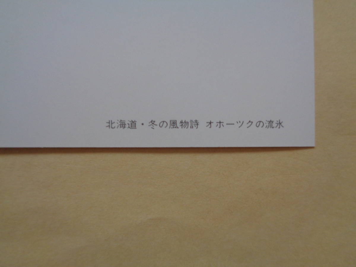 ☆絵葉書☆　北海道　冬の風物詩・オホーツクの流氷_画像3