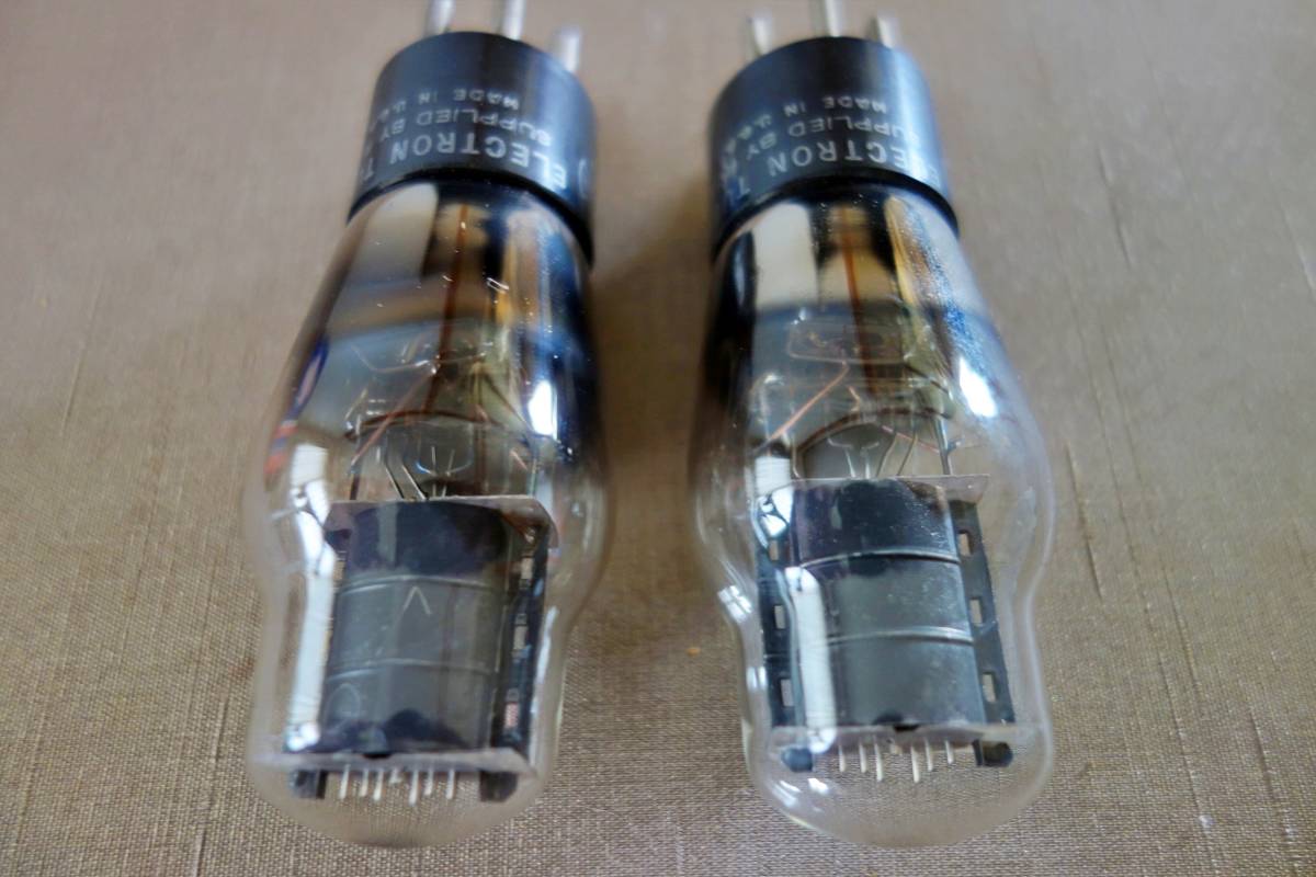 【動作品】ELECTRON Supplied by RCA 41（VT-48）真空管 2本セット ★Western Electric WE349A 同等管_画像5