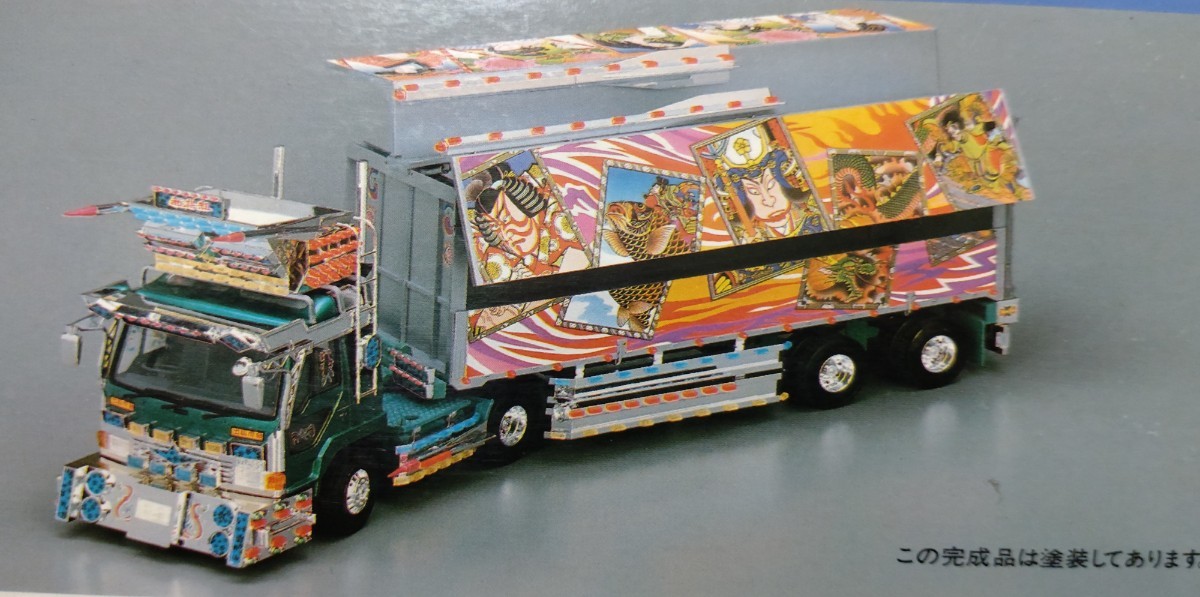 Yahoo!オークション - アオシマ 1/32大型デコトラトレーラー