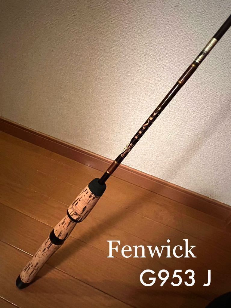 Fenwick フェンウィック / HMG-GRAPHITE G953 J HMGグラファイト ブラウン系 実寸160cm ワンピースロッド