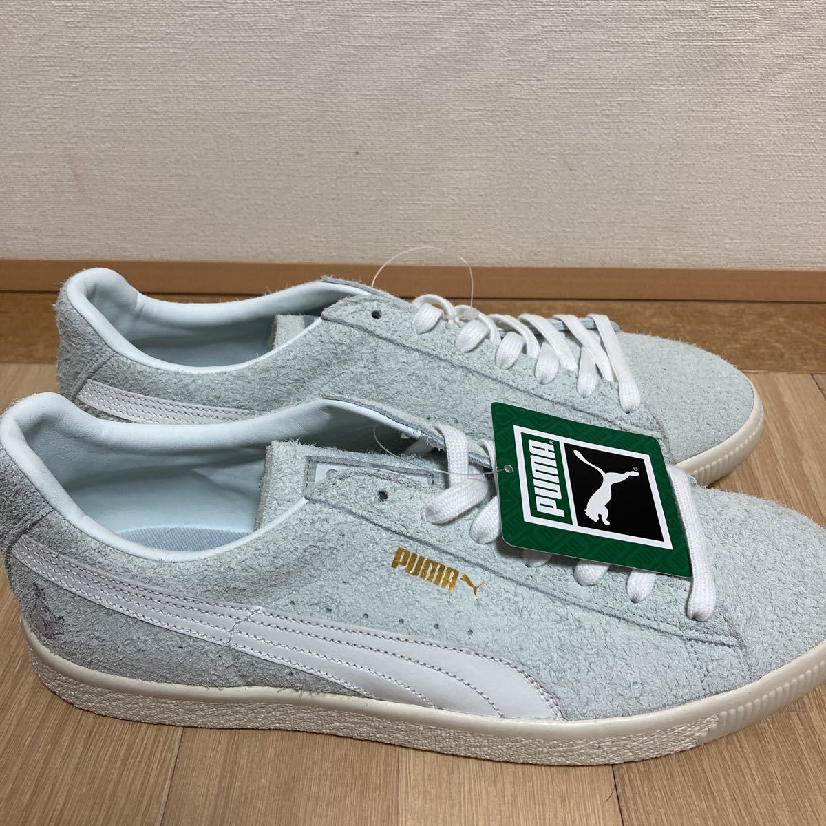 【未使用】PUMA SUEDE プーマ スウェード VTG MIJ FR2 ATMOS ホワイト 27.5cm 日本製 386803 01_画像4