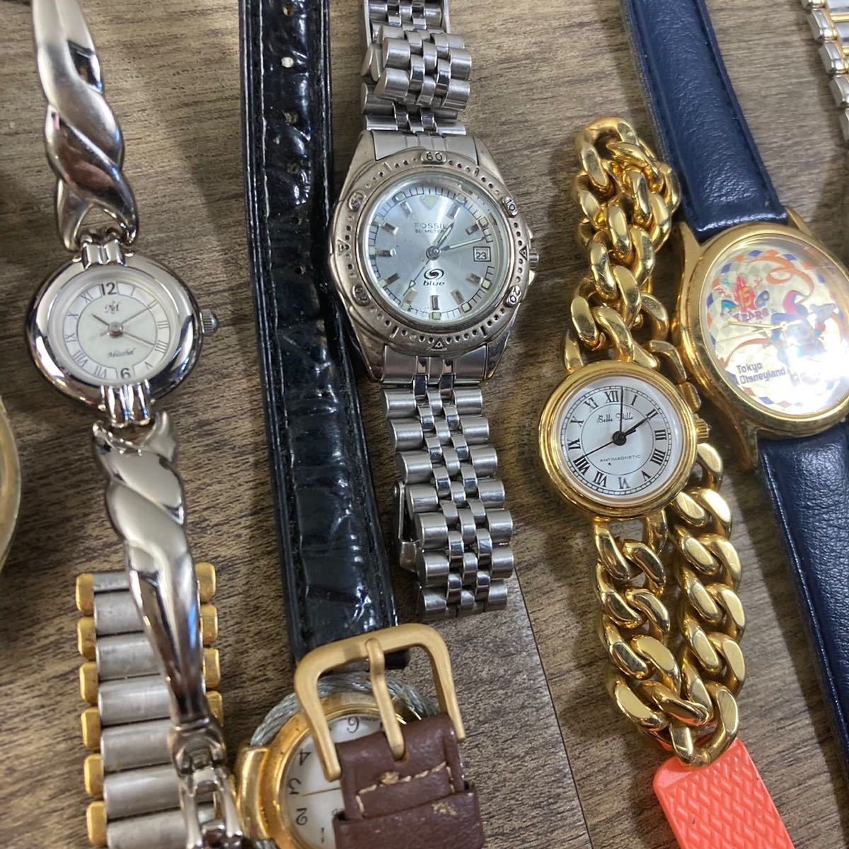 (8-78) 腕時計 まとめ ジャンク　SEIKO セイコー　CASIO カシオ　FOSSIL フォッシル　TECHNOS　ALBA SUCCESS　Q&Q　ディズニー　など　時計_画像3