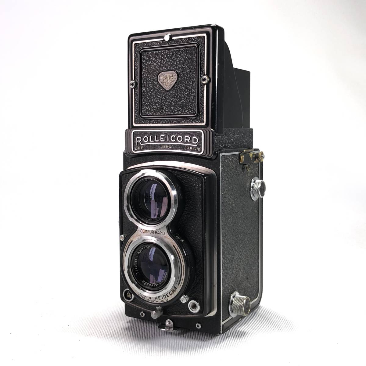 【整備済み】 ROLLEICORD III Triotar 7.5cm F3.5 T ローライコード 二眼レフ カメラ 良品 ヱOA4g