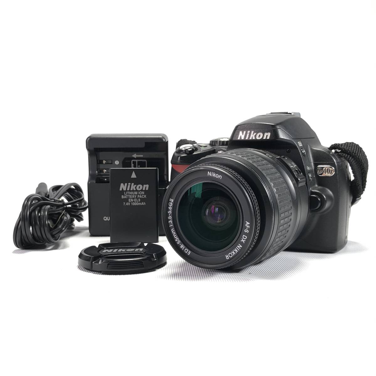 贅沢品 D40X Nikon + ヱOA4c 良品 ショット数3344回 カメラ 一眼レフ