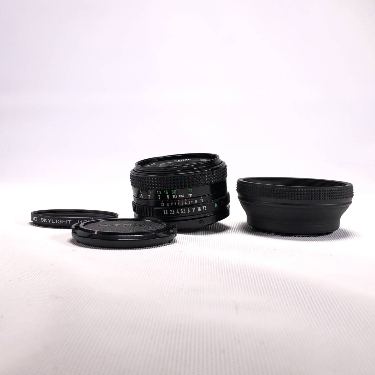 Canon New FD 50mm F1.8 キヤノン NFD 現状販売品 ヱOA4b_画像2