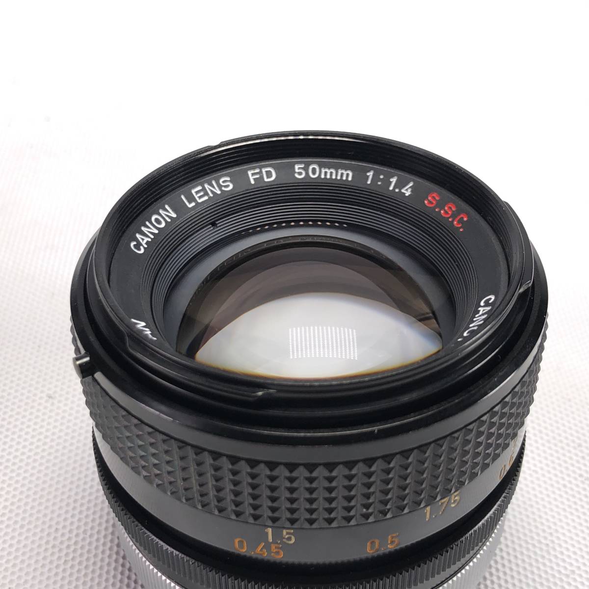 Canon FD 50mm F1.4 S.S.C. キヤノン 現状販売品 ヱOA4bの画像3