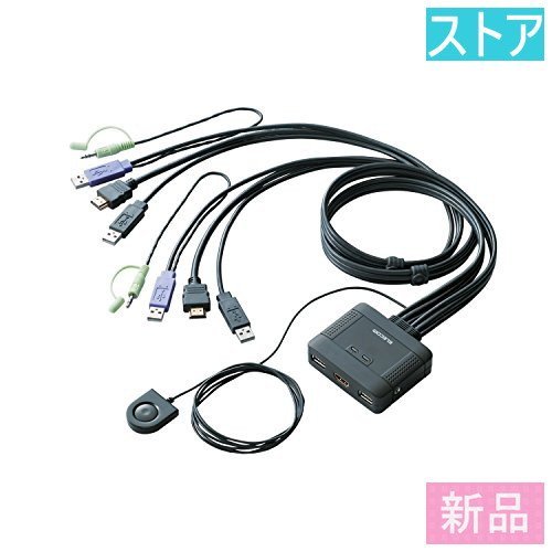 安価 新品・ストア☆CPU切替器（KVM） 新品・未使用 KVM-HDHDU2