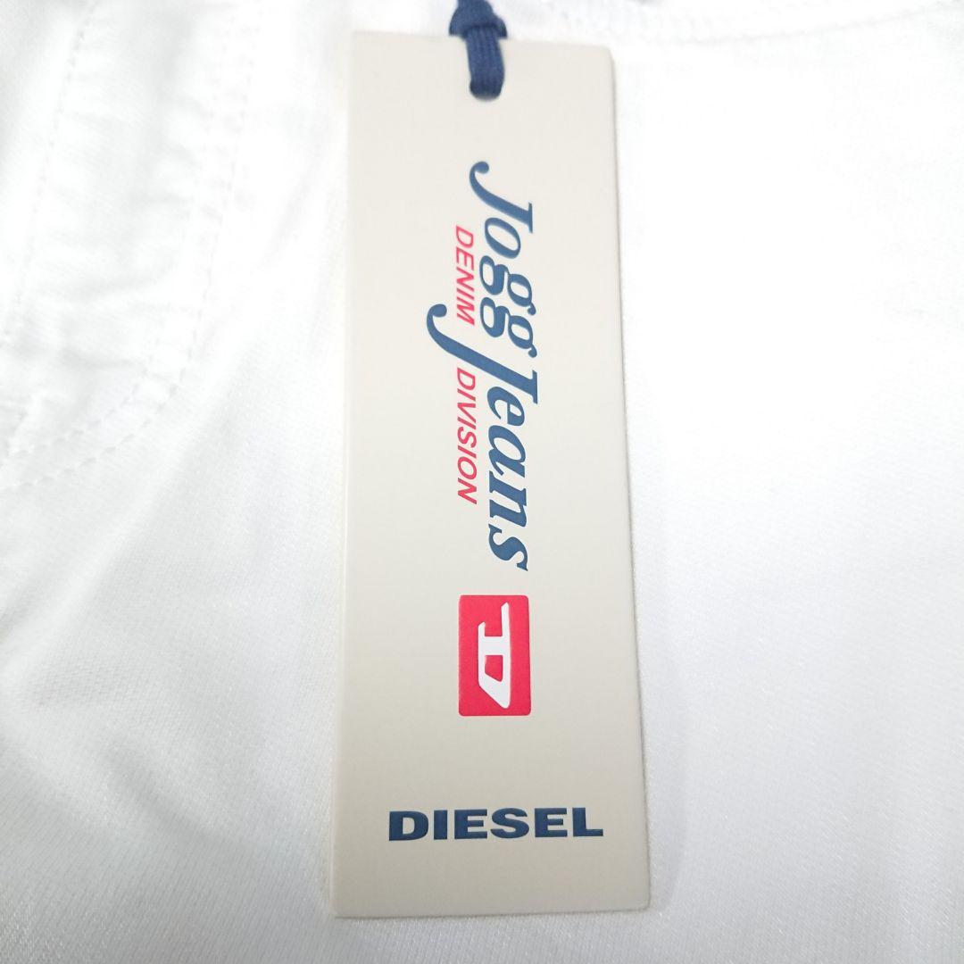 W23 新品 DIESEL ディーゼル ホワイト 薄手 デニム 定価32,000円_画像5