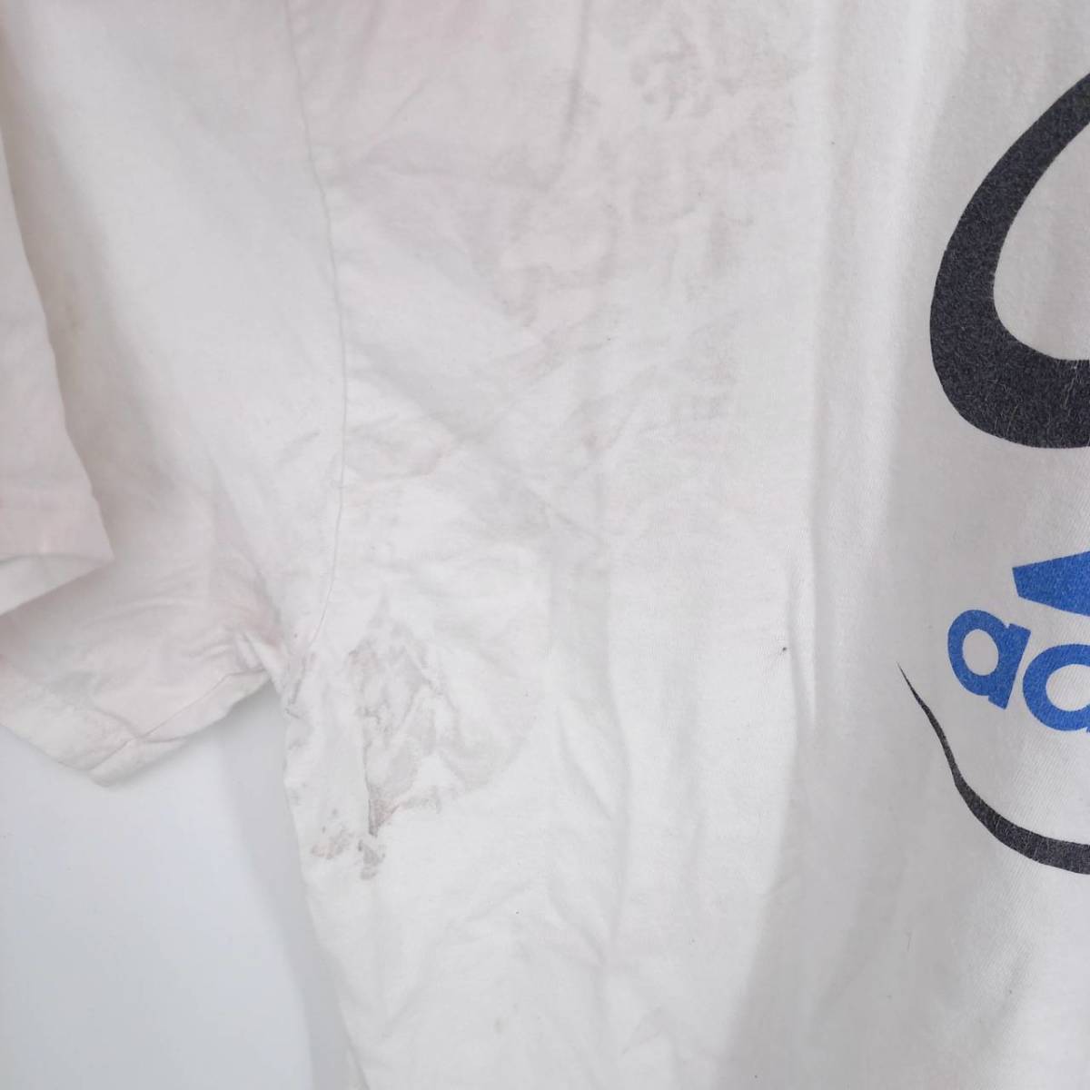 XL adidas Tシャツ ホワイト 半袖 リユース ultramto ts1401_画像8