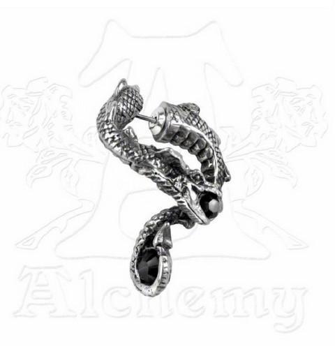 ALCHEMY GOTHIC: SERPENSIS post ear studs