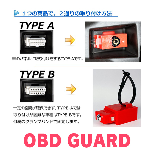 ムーヴ(LA100S・H22/12～H26/12)用セキュリティ　キープログラマーによる車両盗難対策　OBDガード(説明書・OBD資料付)　OP-4_画像4