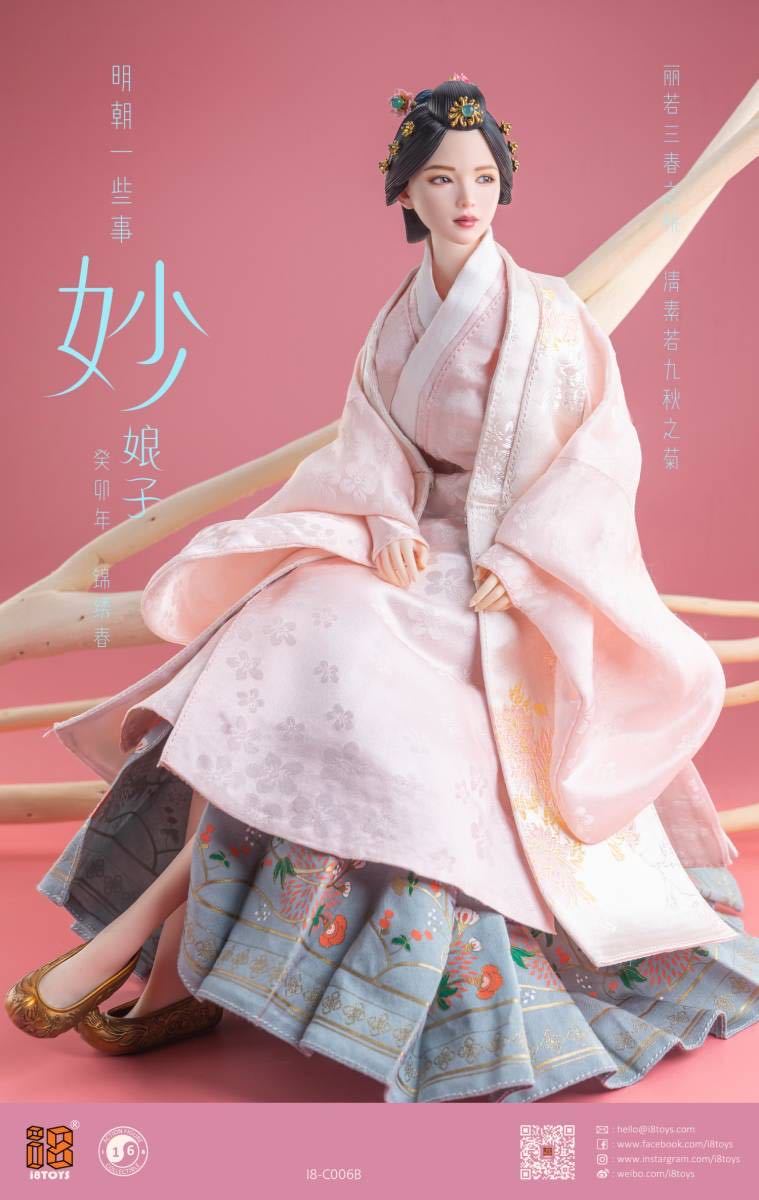 I8 TOYS 1/6 明王朝 宮廷少女 「妙」 牡丹.Ver 未開封新品 I8-C006B ヘッド&コスチューム セット 検) ホットトイズ verycool COOMODEL_画像1