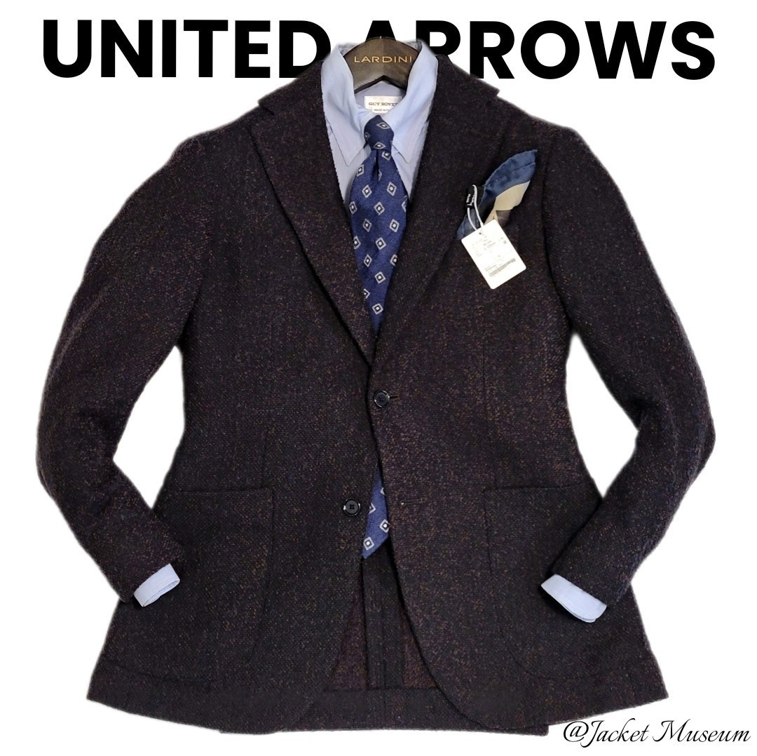 公式の店舗 UNITEDARROWS 【極美品】超高級 秋冬起毛ソフトツイード系