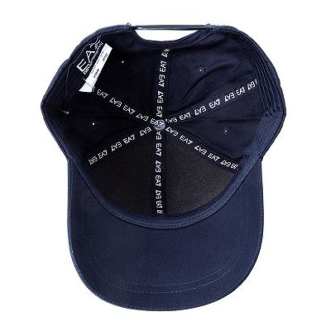 新品タグ付き ナイトブルー エンポリオアルマーニ EA7 キャップ Emporio Armani Train Core EA7 Baseball Cap_画像4