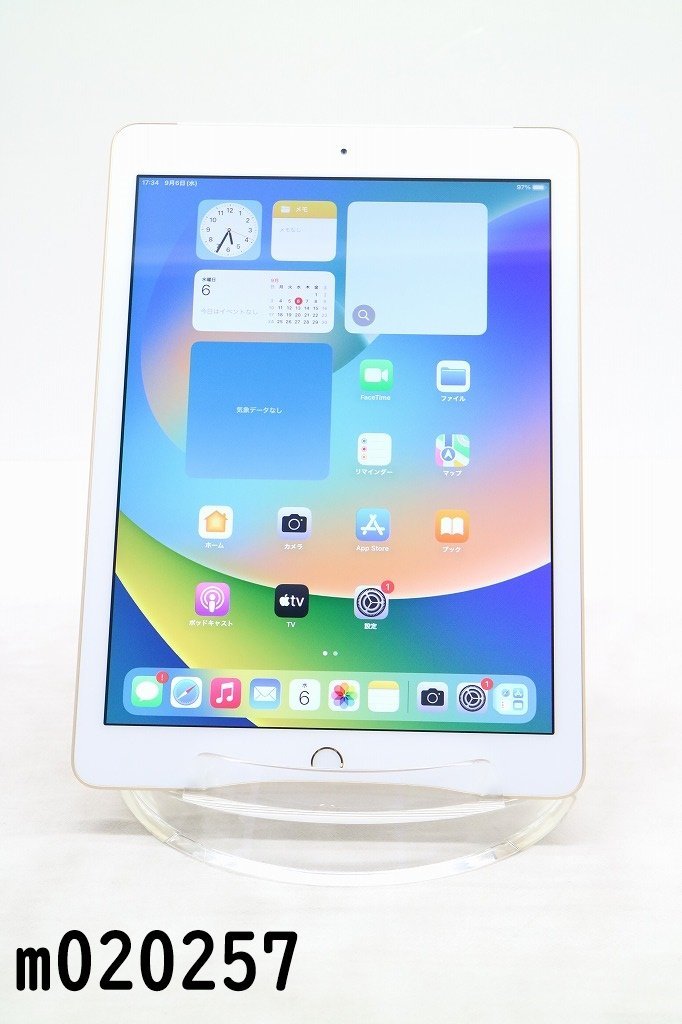 大好き ゴールド iPadOS16.6 32GB Wi-Fi+Cellular iPad5 Apple SIM