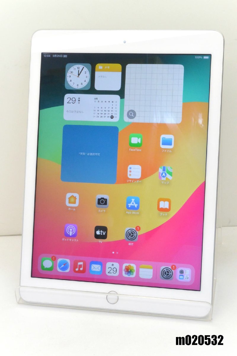 超安い】 iPadOS17.0.2 32GB Wi-Fi iPad6 Apple Wi-Fiモデル シルバー