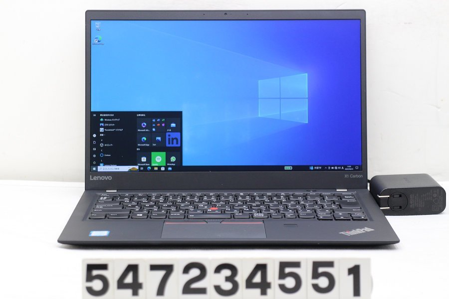 WEB限定カラー Carbon X1 ThinkPad Lenovo 5th 【547234551】 目立つ白