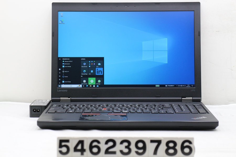 Lenovo ThinkPad L570 Core i5 7200U 2.5GHz/8GB/256GB(SSD)/Multi/15.6W/FHD(1920x1080)/Win10 【546239786】