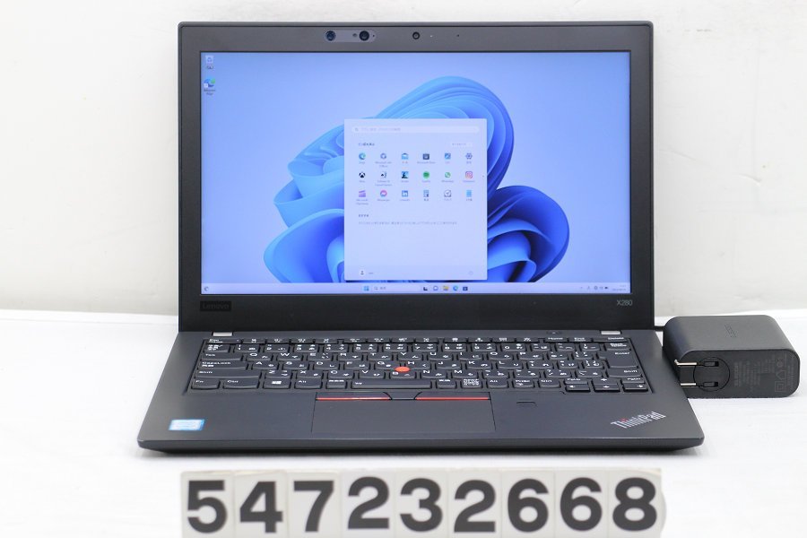 Lenovo ThinkPad X280 Core i7 8550U 1.8GHz/8GB/256GB(SSD)/12.5W/FHD