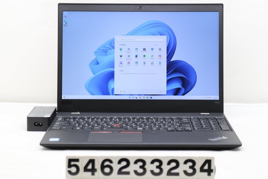 Lenovo ThinkPad P52s Core i7 8650U 1.9GHz/32GB/512GB(SSD)/15.6W/FHD(1920x1080)/LTE/Win11/Quadro P500 【546233234】