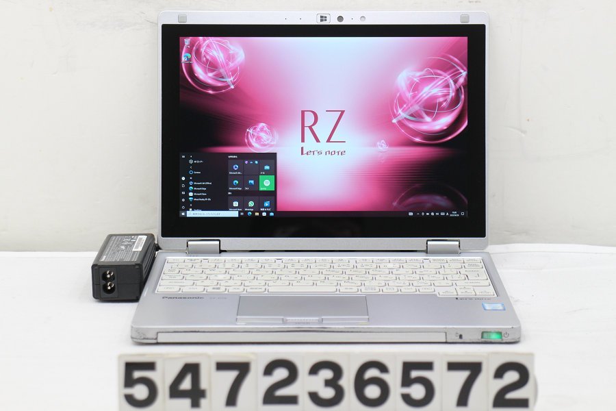 Panasonic CF-RZ6RFRVS Core i5 7Y57 1.2GHz/8GB/256GB(SSD)/LTE/Win10 外装破損 キー黄ばみ 【547236572】