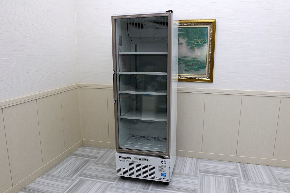 20 год производства очень красивый товар! Fukushima канава Ray вертикальный 1 дверь swing дверь холодильная витрина sake стекло рефрижератор MMC-20GWSR2 магазин кухня для бизнеса с роликами 