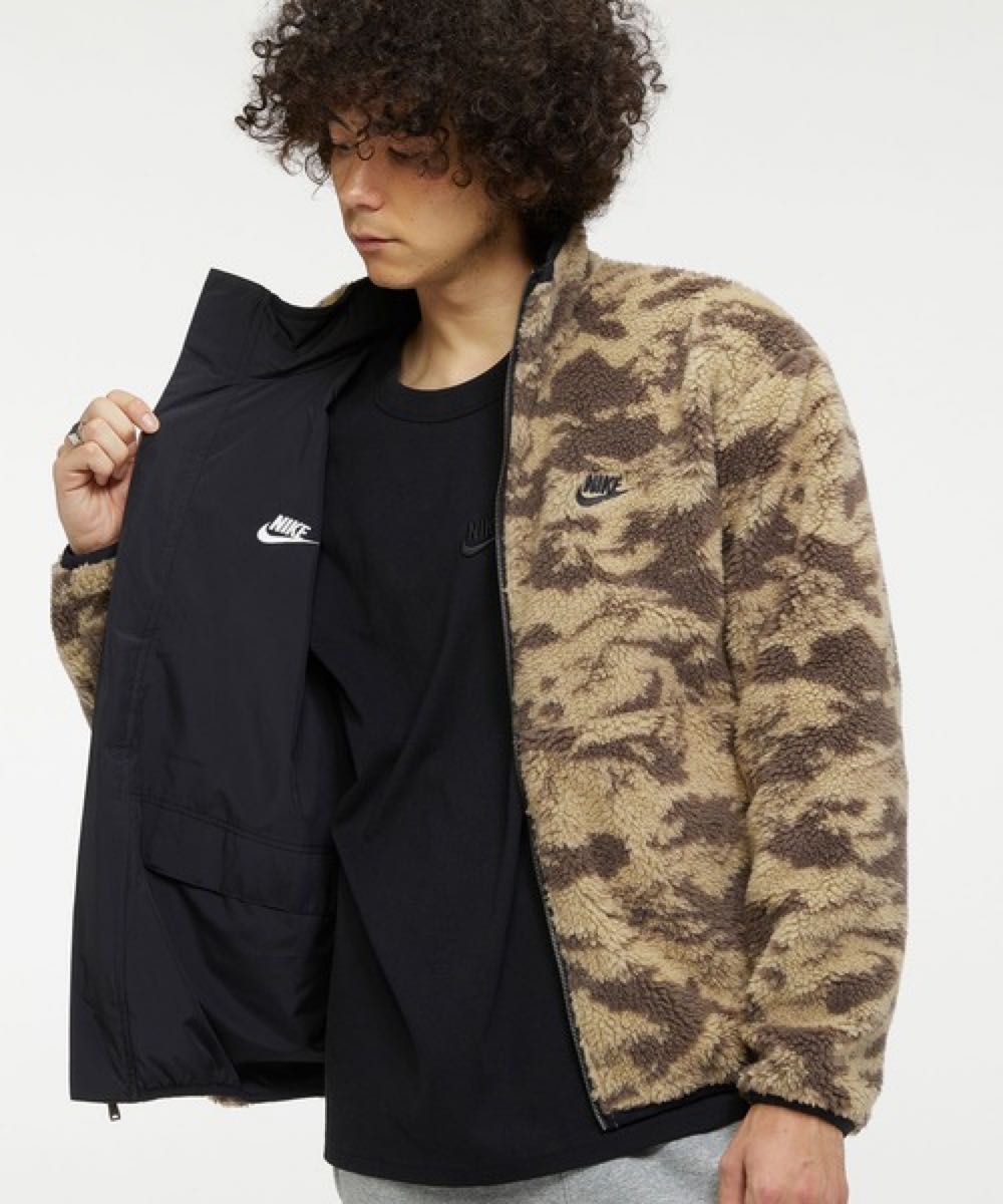 新品★定価18150円★NIKE★リバーシブル★ボアジャケット★Lサイズ