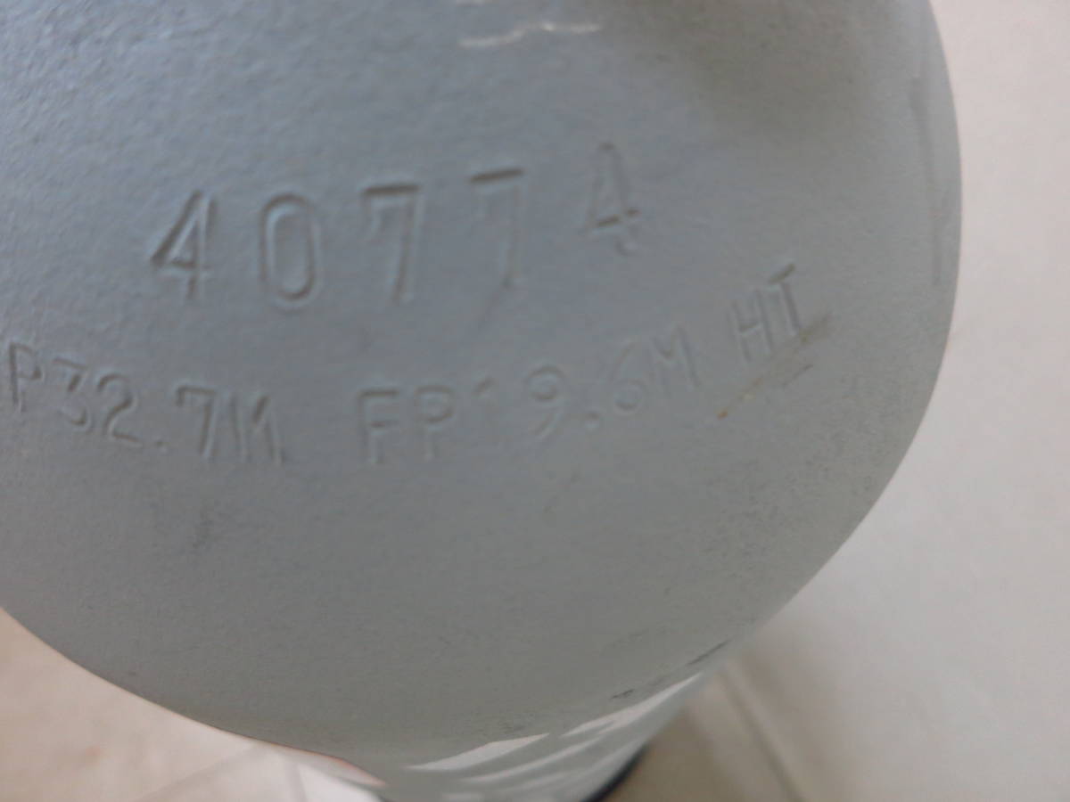 2019年使用5回】AQUALUNGメタリコンスチールタンク12L/19 6MPA 2019年使用5回】AQUALUNGメタリコンスチールタンク12L/19 6MPA