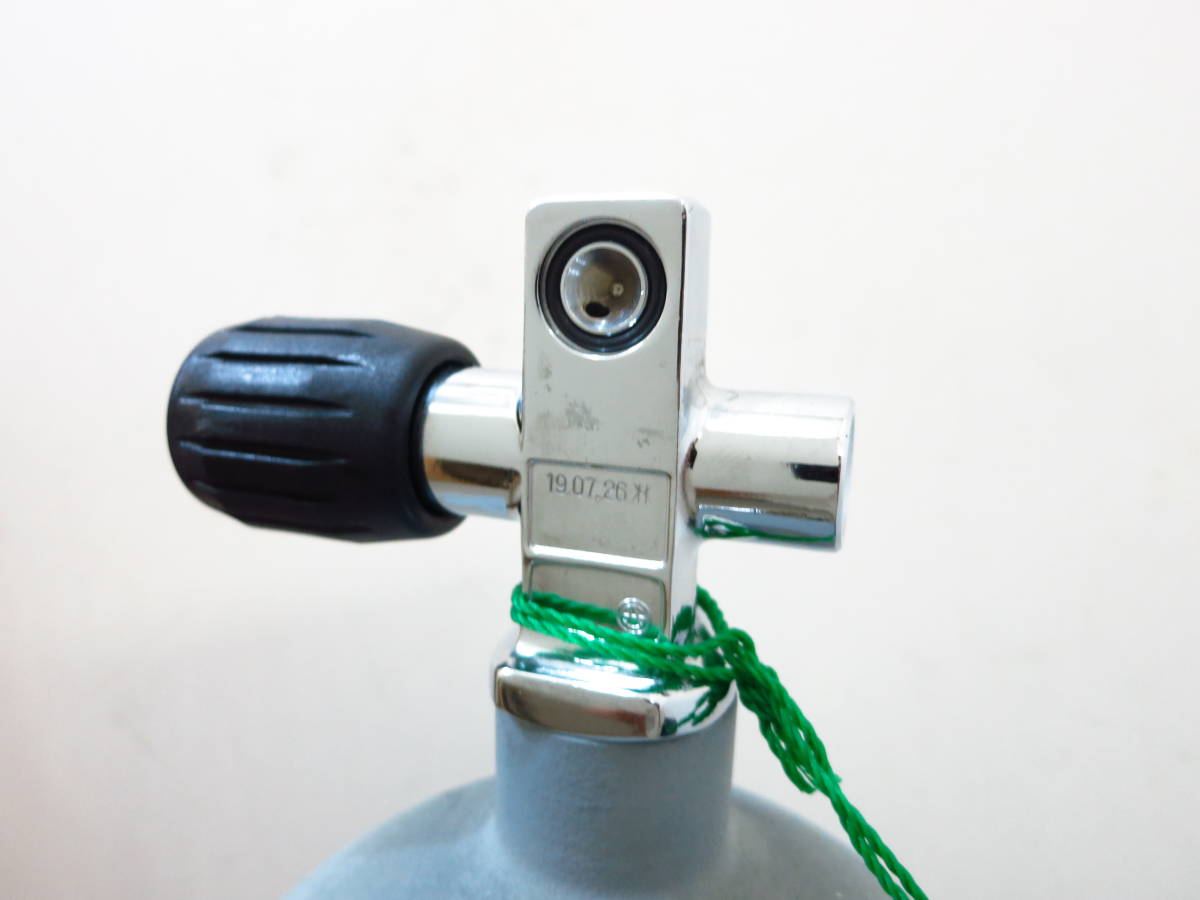 2019年使用5回】AQUALUNGメタリコンスチールタンク12L/19 6MPA 2019年使用5回】AQUALUNGメタリコンスチールタンク12L/19 6MPA