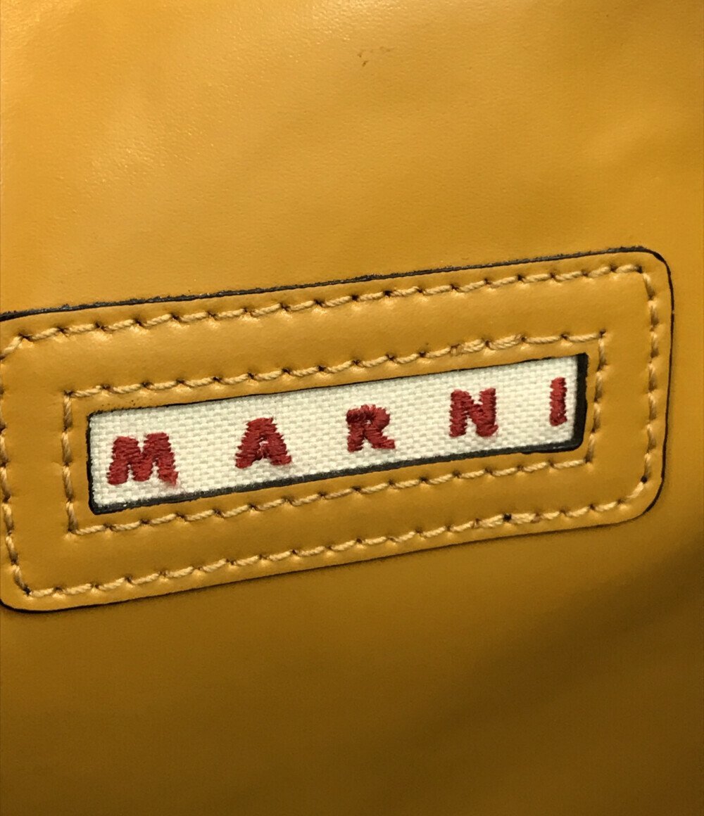 訳あり マルニ 2way トートバッグ クロスショルダーバッグ 斜め掛け レディース MARNI [0304]_画像4