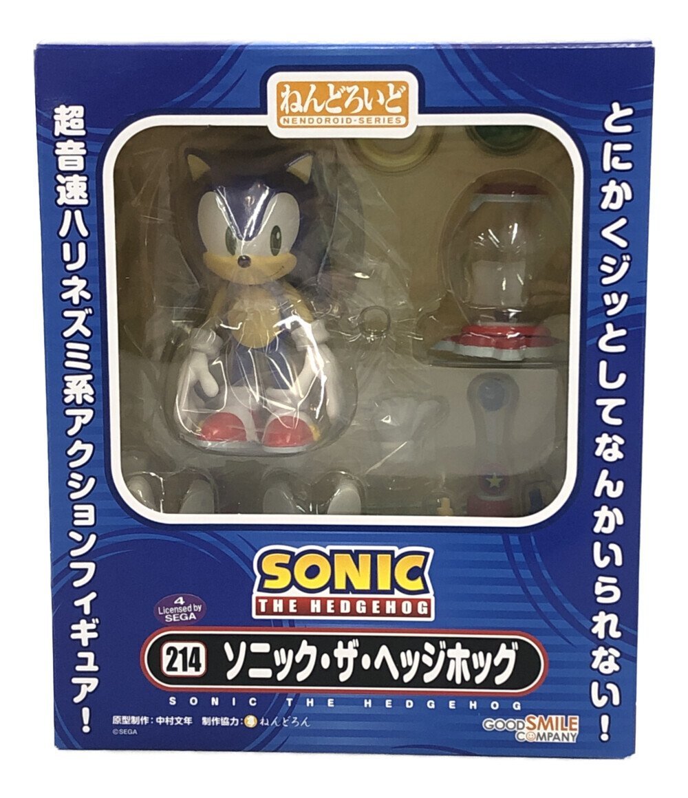 美品 フィギュア SONIC THE HEDGHOG 214 ソニックザヘッジホッグ ねんどろいど グッドスマイルカンパニー [0202]_画像1