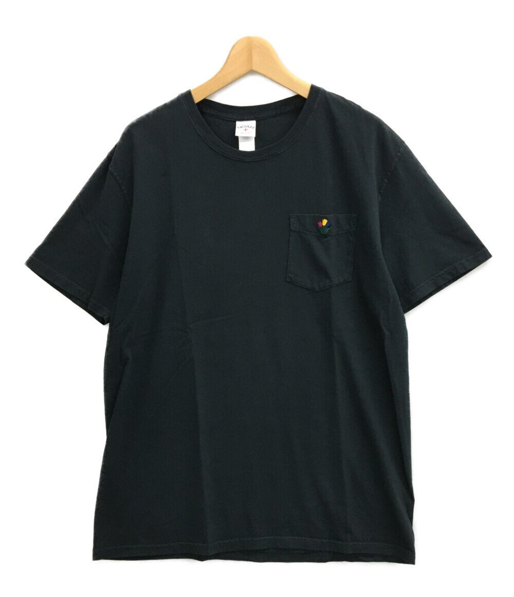 ノア ポケットTシャツ チューリップ刺繍 22-071-122-0037 メンズ L L NOAH [1102初]