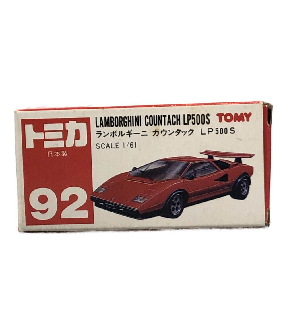 ミニカー 92 ランボルギーニ カウンタック LP500S 1/61 TOMY [0202]_画像1