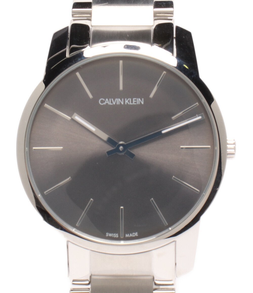 カルバンクライン 腕時計 K2G 211 クオーツ ブラック メンズ Calvin Klein [1102初]_画像1