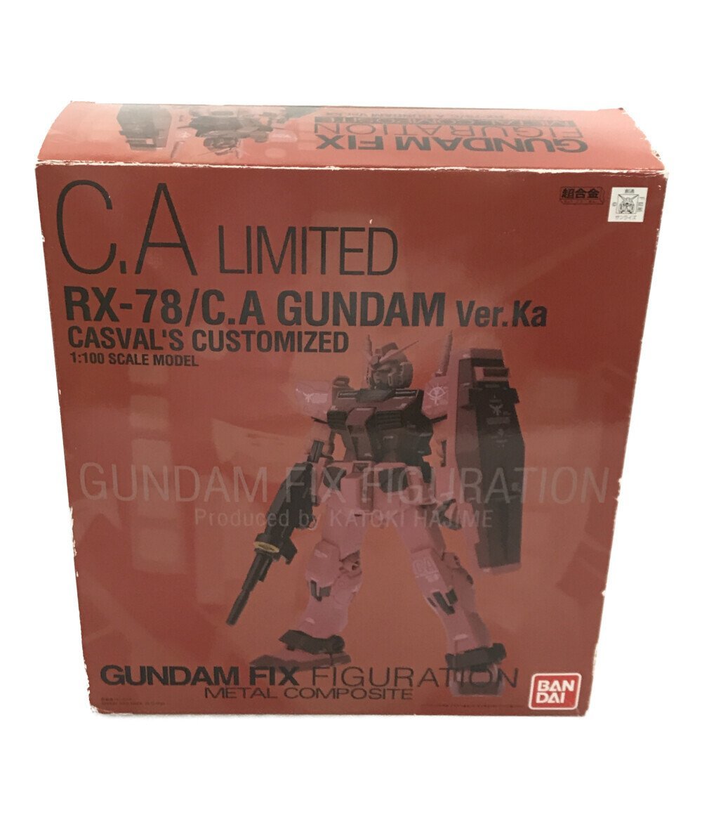 フィギュア 機動戦士ガンダム ギレンの野望 アクシズの脅威 RX-78/C.A GUNDAM Ver.Ka CASVALS CUSTOMIZED 1/100