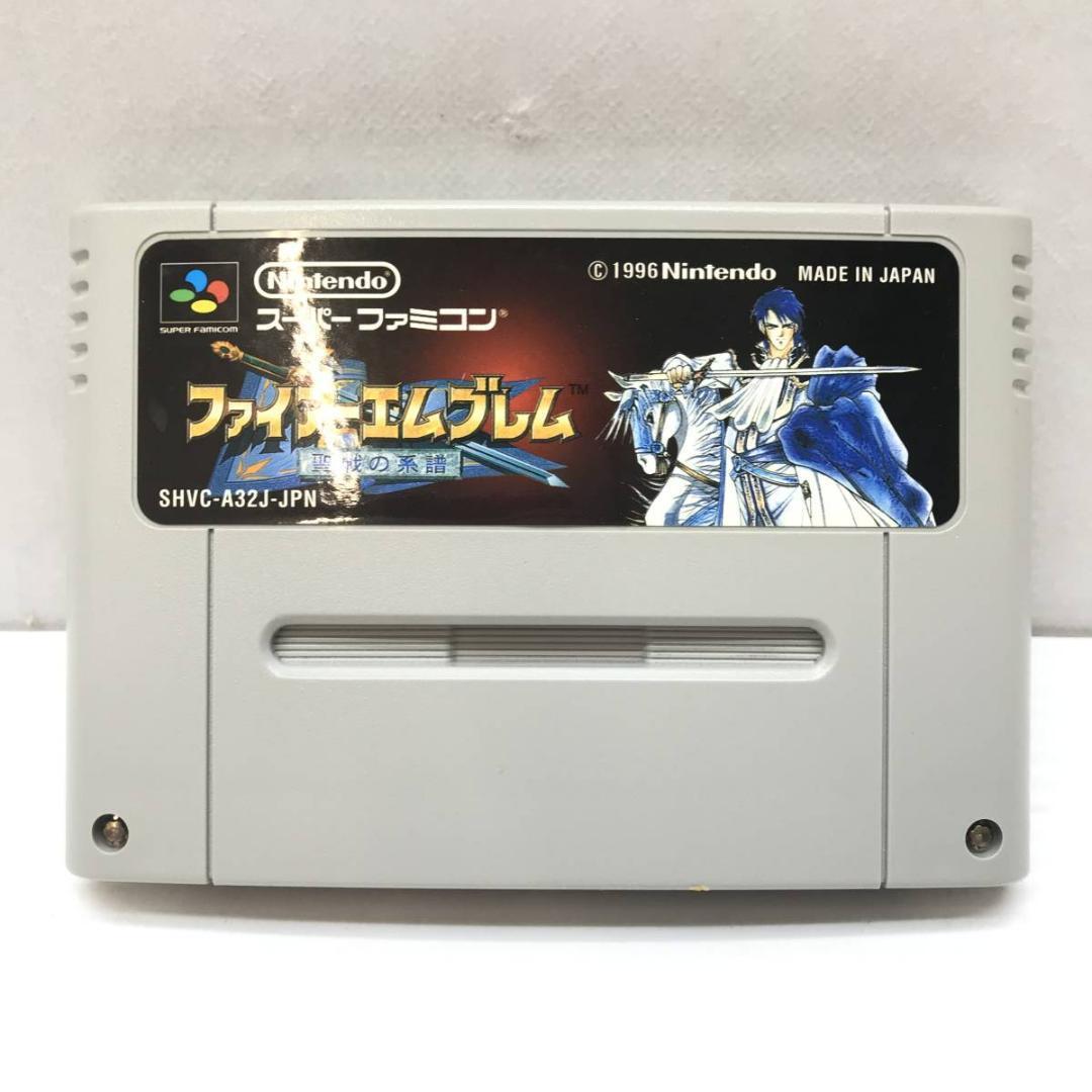 ★中古品★Nintendo 任天堂 スーパーファミコンソフト ファイアーエムブレム 聖戦の系譜_画像4