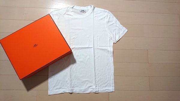 Yahoo!オークション   超美品エルメス HERMES Tシャツ 肩H刺繍 SI